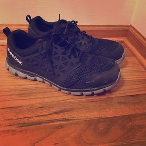 Reebok Mens Sublite Cushion Work Alloy Safety Toe